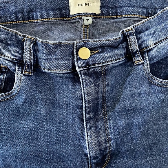 DL1961 Bridget Boot Cut Jeans Instasculpt High Rise in Seacliff Size 31 - Picture 7 of 11